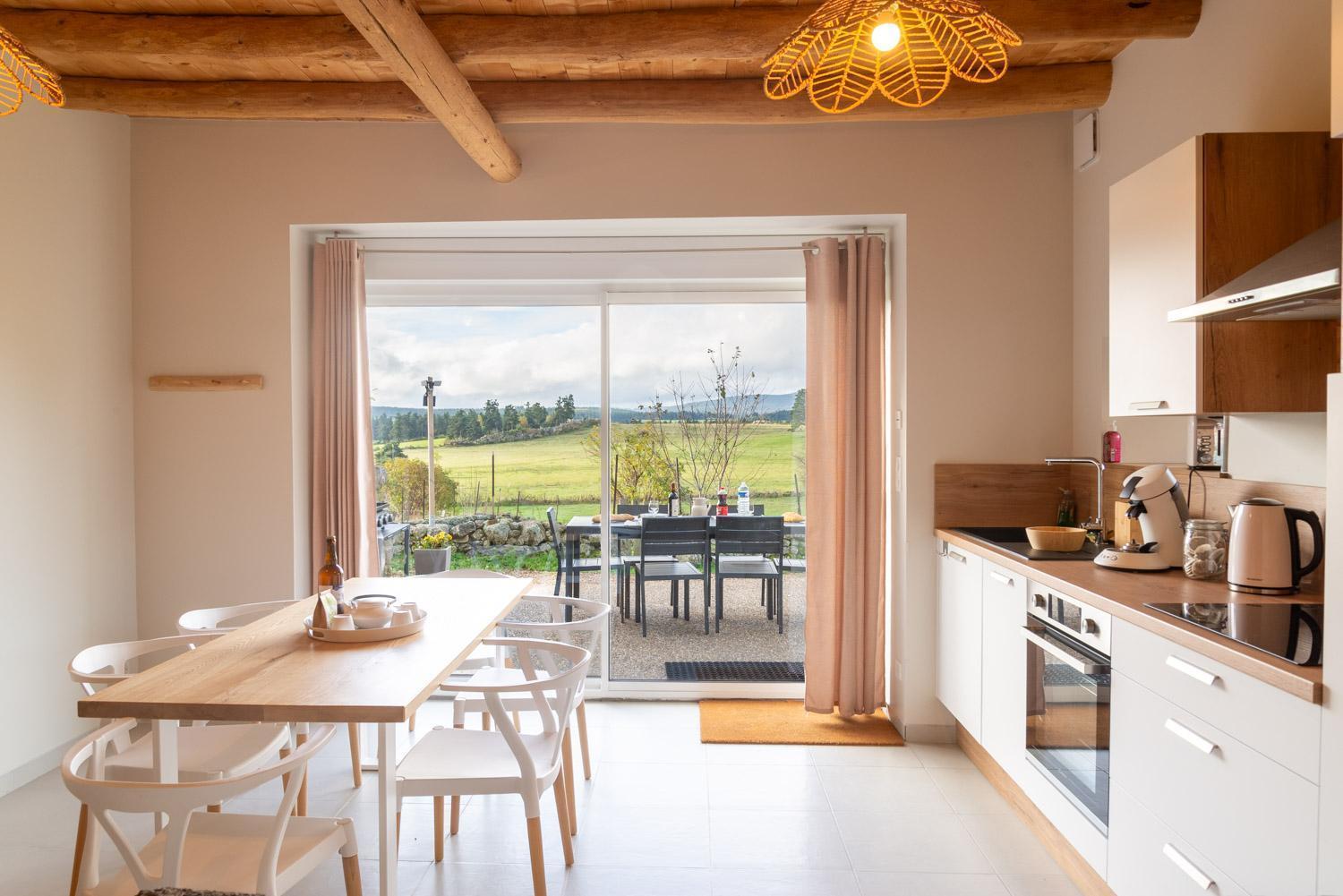 Gite Gite De La Grangette 5/6 Personnes Grandrieu Luaran gambar